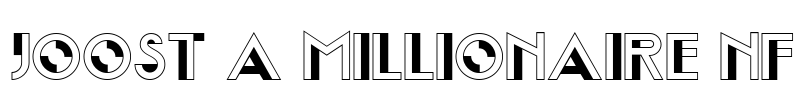 Joost A Millionaire NF Font Image