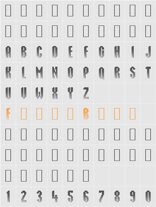 Delusion Character Map