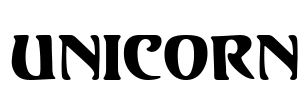 Unicorn Font Image