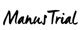 ManusTrial Font Image