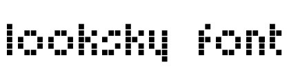 Looksky Font