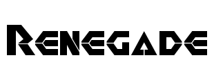 Renegade Font Image