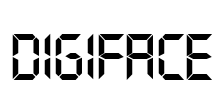 Digiface Font Image