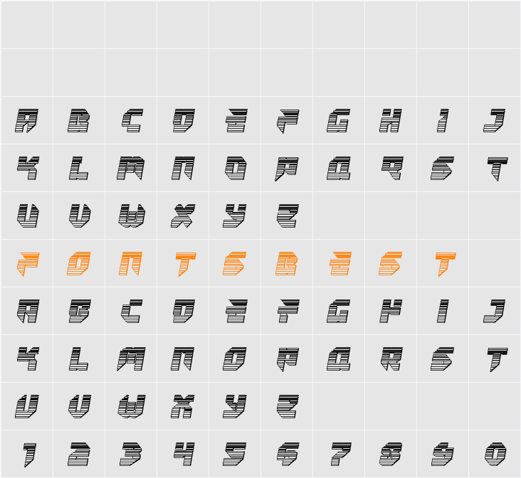 Tokyo Drifter Chrome Character Map