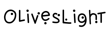 OlivesLight Font Image