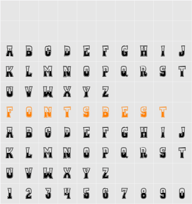 Whiskey Town Character Map