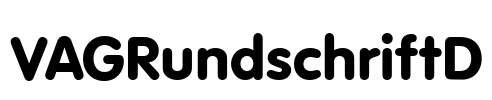 VAGRundschriftD Font Image