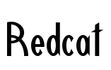 Redcat Font Image