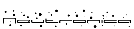 Neutronica Font Image