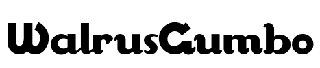 WalrusGumbo Font Image