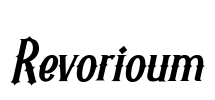 Revorioum Font Image