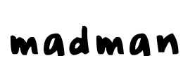 madman Font Image