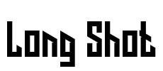 Long Shot Font Image