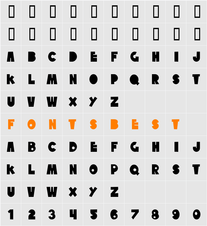 SF Tattle Tales Character Map
