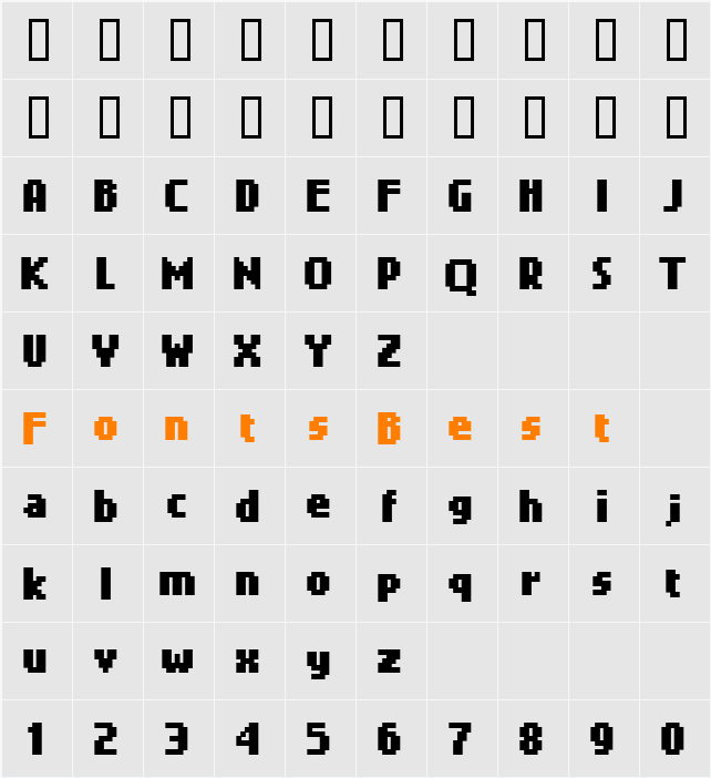 quant Character Map