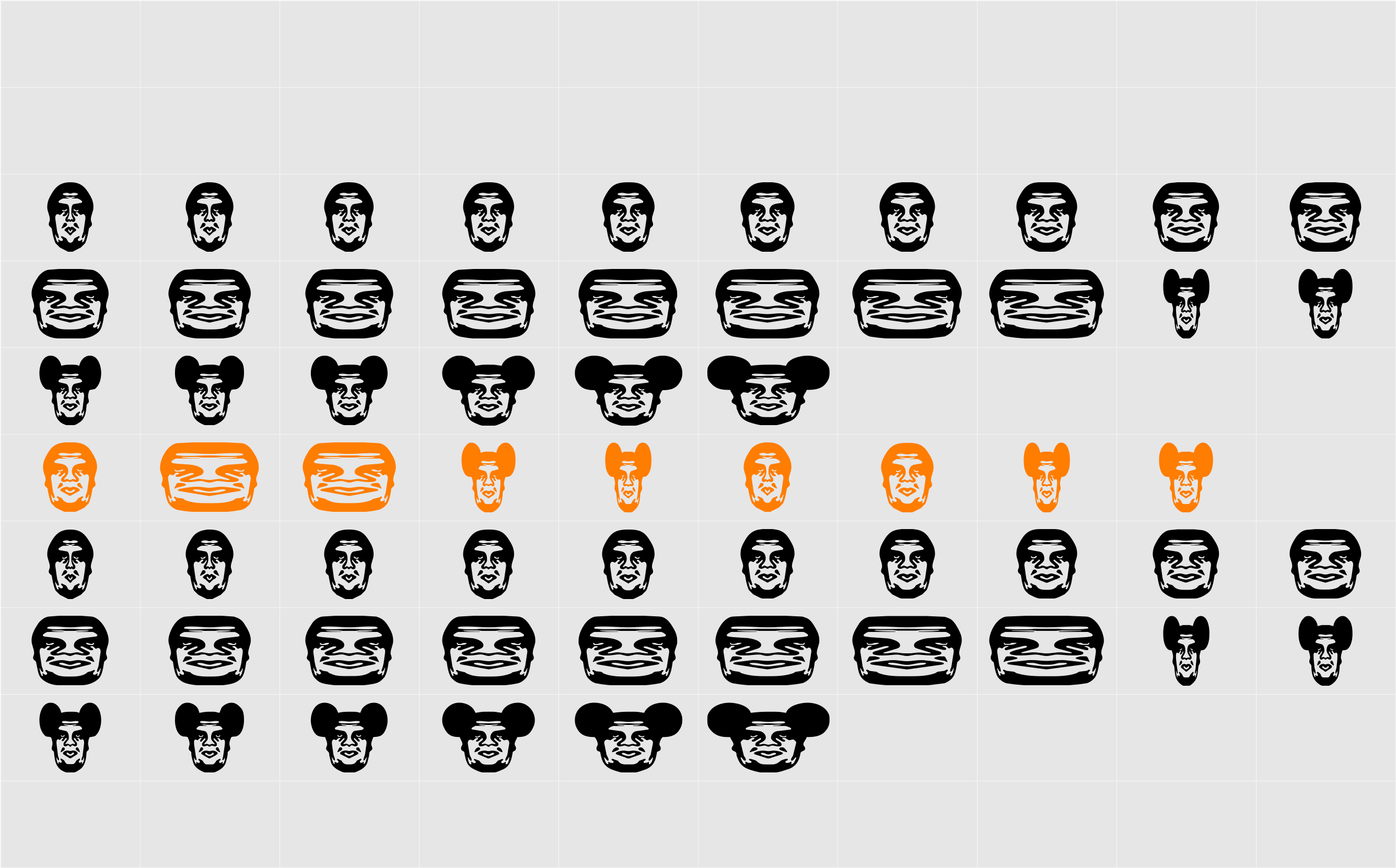 ObeyBalloon2 Character Map