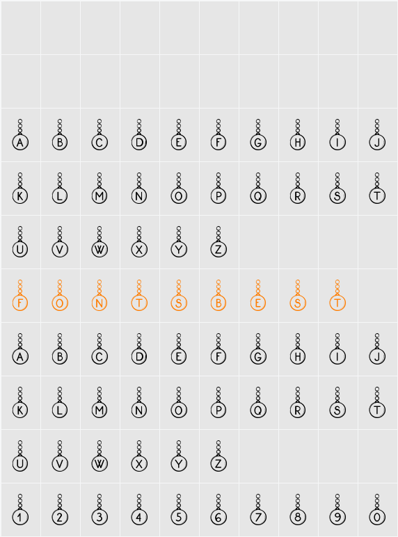 Proxanys Character Map