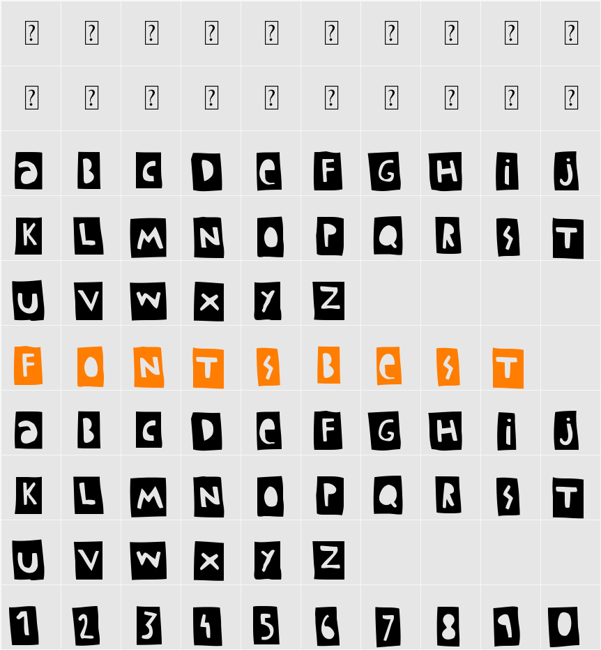 Woodcutter Negative Character Map