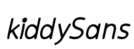 kiddySans Font Image