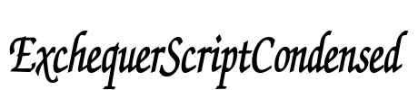 ExchequerScriptCondensed