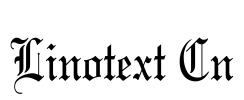 Linotext Cn