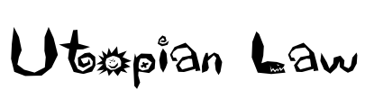 Utopian Law Font Image