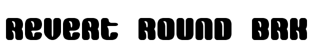 Revert Round BRK Font Image