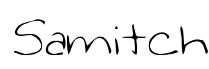 Samitch Font Image