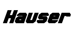 Hauser Font Image