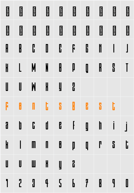 Gestalt Character Map