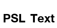 PSL Text