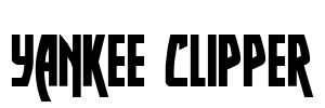 Yankee Clipper Font Image