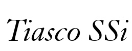 Tiasco SSi Font Image
