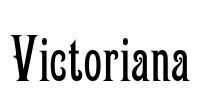 Victoriana Font Image