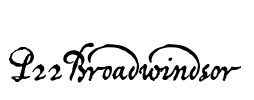 P22Broadwindsor Font Image