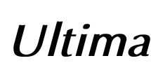 Ultima Font Image