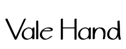 Vale Hand Font Image