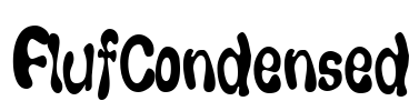 FlufCondensed Font Image