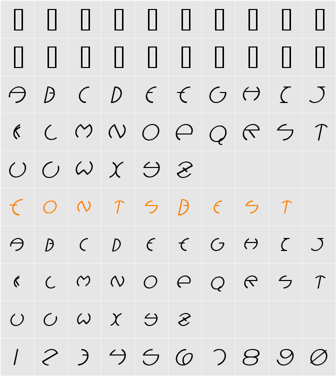 Devil Character Map