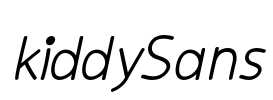 kiddySans Font Image