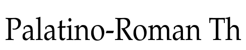 Palatino-Roman Th