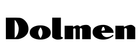 Dolmen Font Image