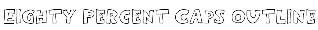 Eighty Percent Caps Outline