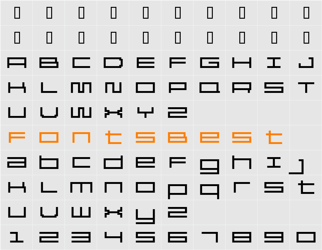 Reversion Character Map