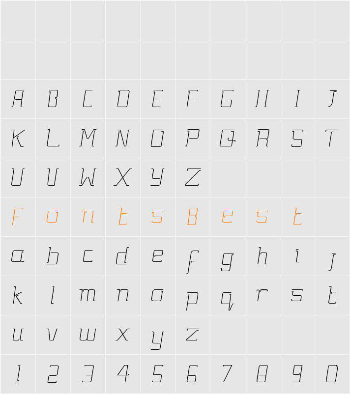 Gutsy Character Map