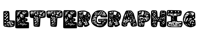 LetterGraphic Font Image