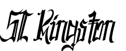 SC Kingston Font Image