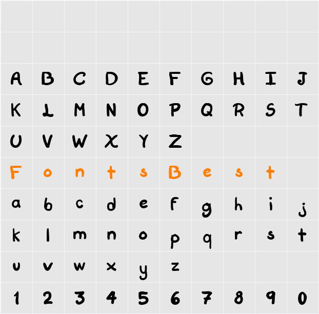 Script Soft Character Map