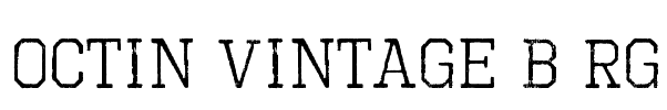 Octin Vintage B Rg