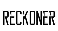 Reckoner Font Image